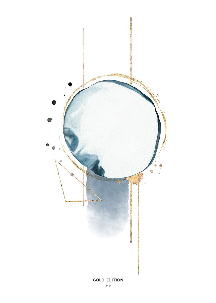 Gold Edition No 2 art print by Design Fabrikken for $57.95 CAD