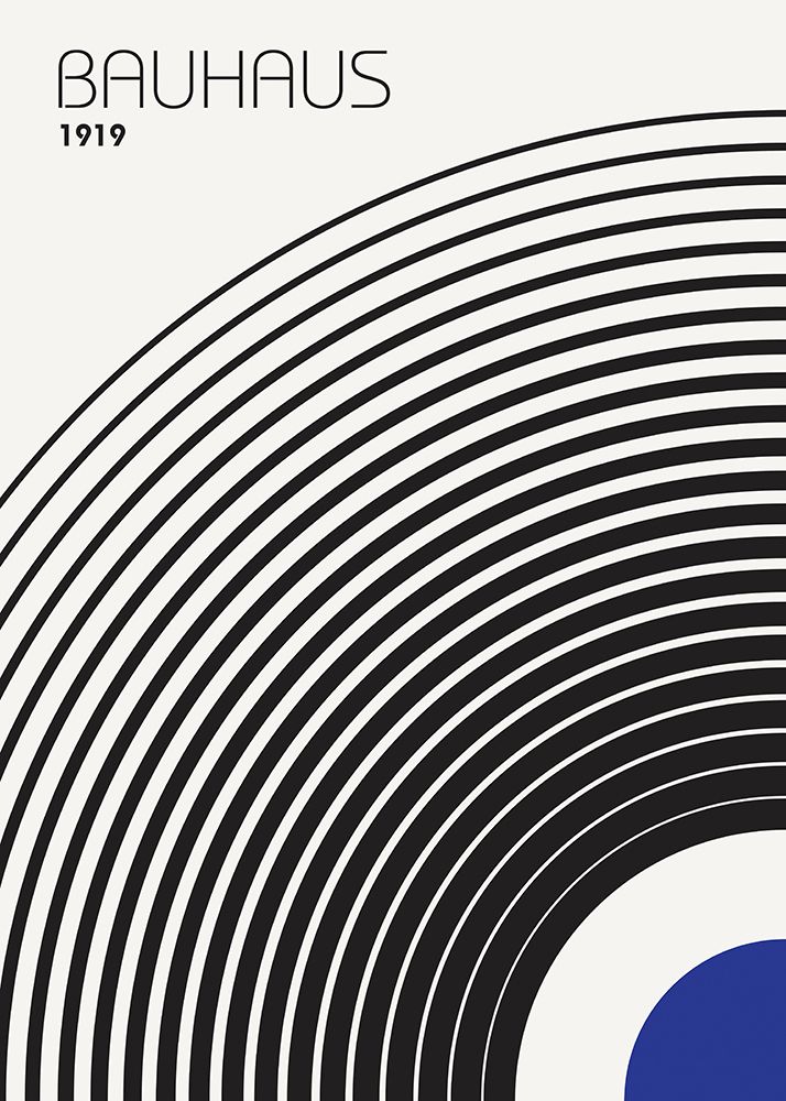 Bauhaus 4 art print by Design Fabrikken for $57.95 CAD