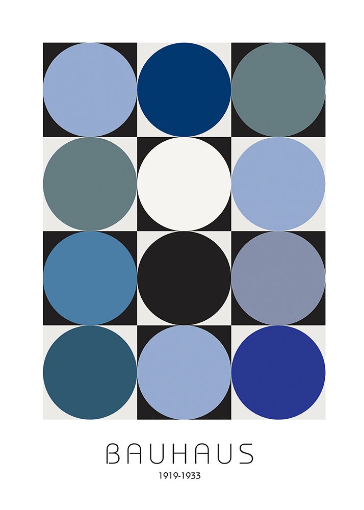 Bauhaus 6 art print by Design Fabrikken for $57.95 CAD
