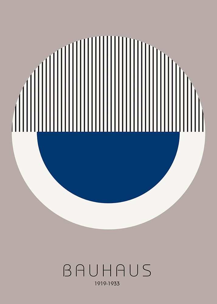 Bauhaus 7 art print by Design Fabrikken for $57.95 CAD