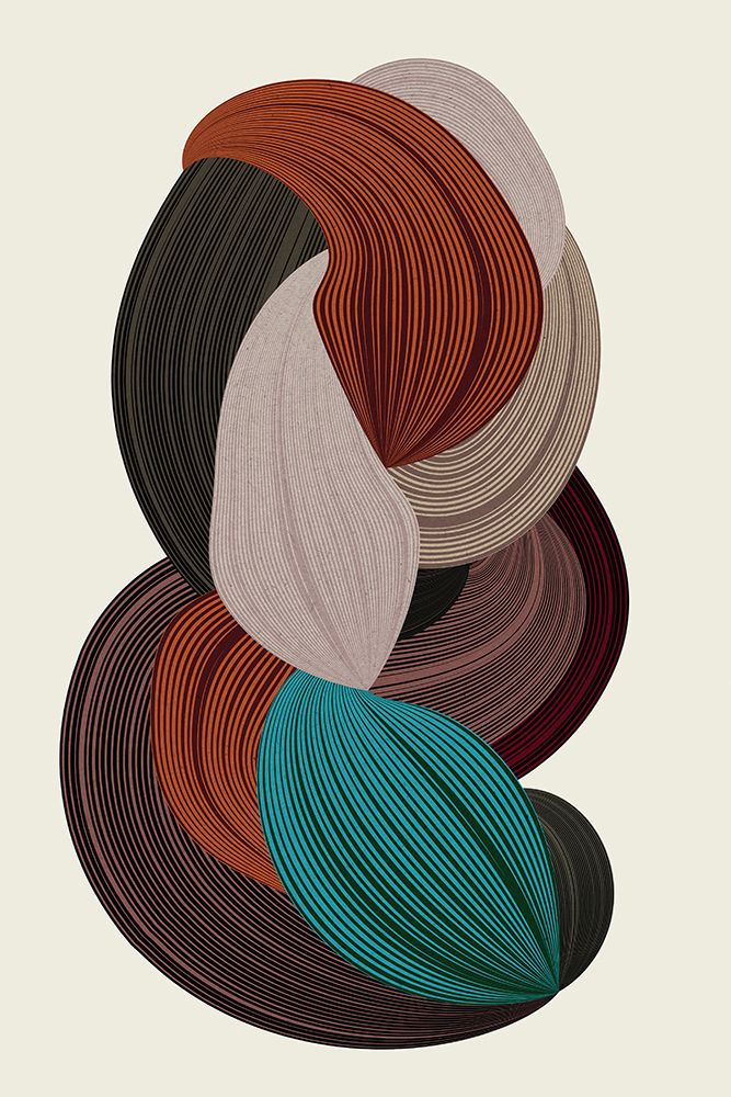 Fibers 3 art print by Design Fabrikken for $57.95 CAD