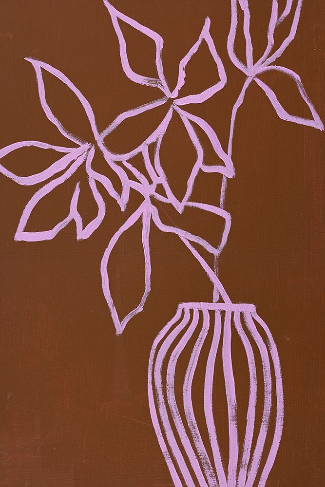 Lilac Umber art print by Design Fabrikken for $57.95 CAD