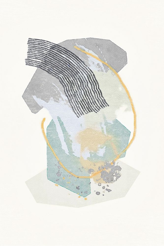 Lichen Rocks No. 1 art print by Suzanne Nicoll for $57.95 CAD