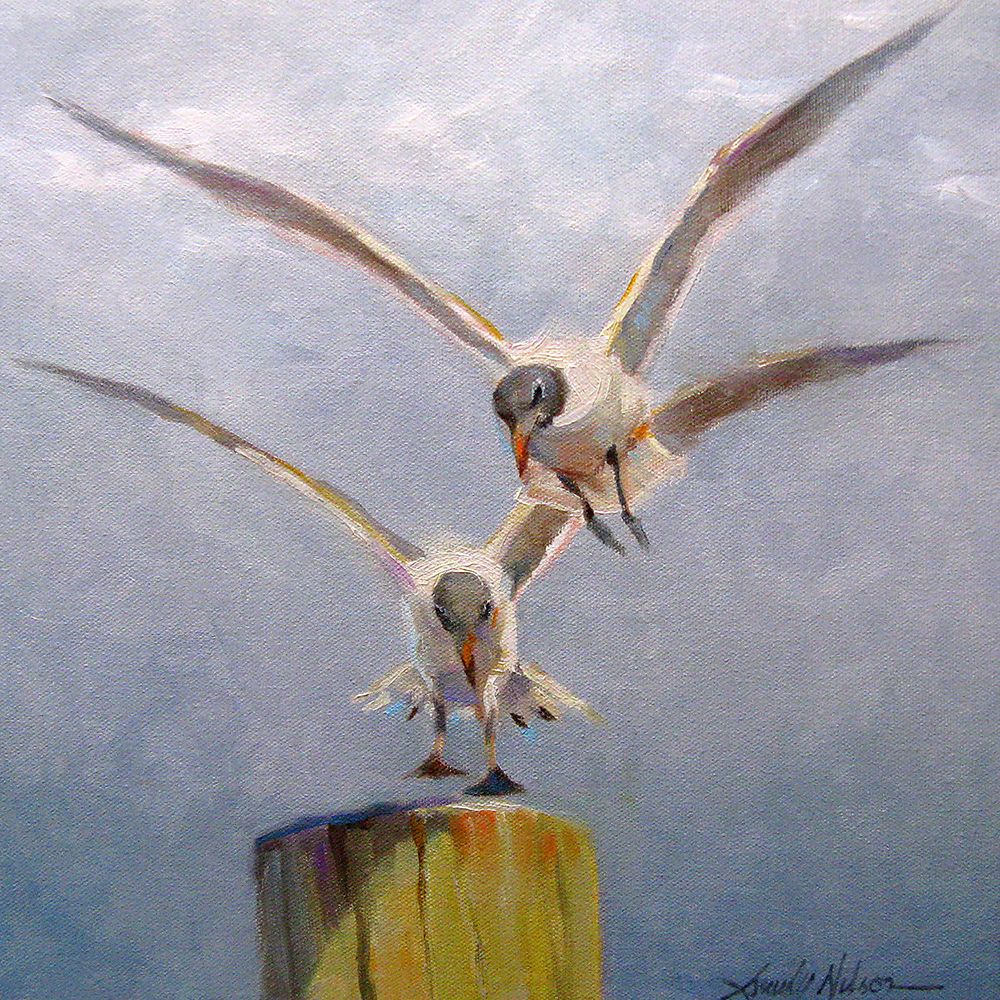 Post Position art print by Sandy Nelson for $57.95 CAD