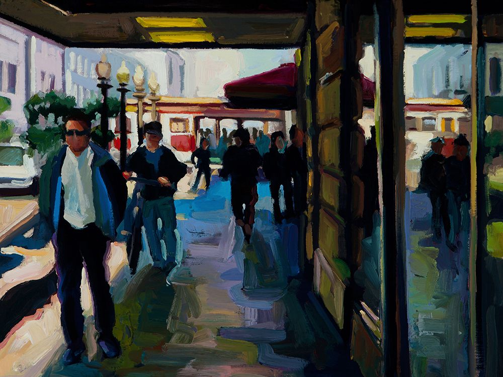 Union Square Reflections art print by Erica Pollock Norelius for $57.95 CAD