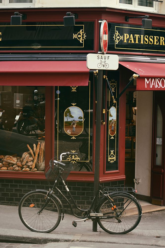 Baguettes and a Bike art print by Carina Okula for $57.95 CAD