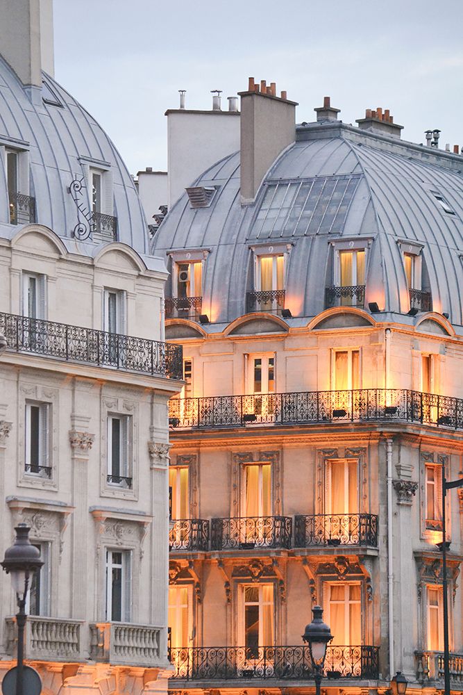 Golden Glow in The City of Light art print by Carina Okula for $57.95 CAD