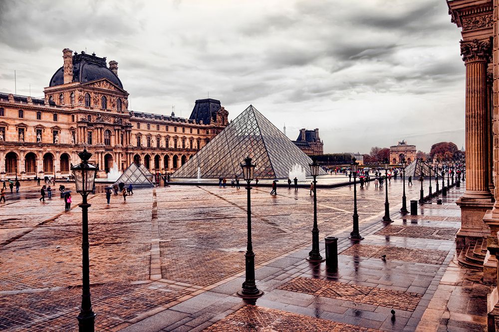Louvre Courtyard art print by Darrell OSullivan for $57.95 CAD