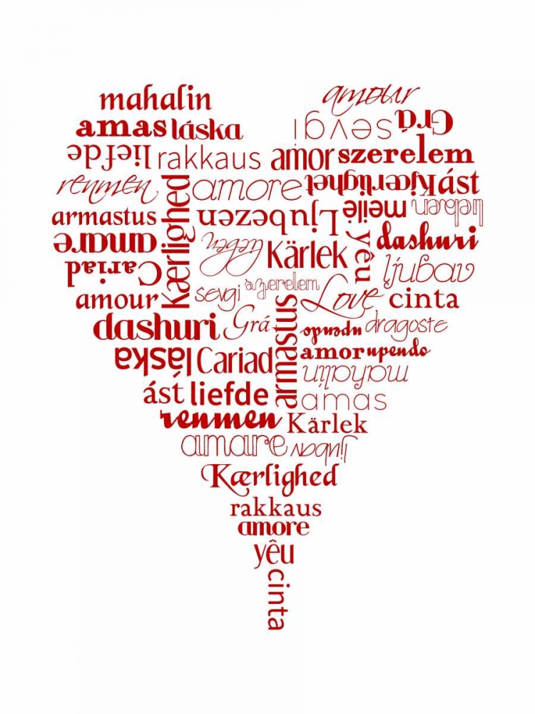Translation of Love art print by Tenisha Proctor for $57.95 CAD