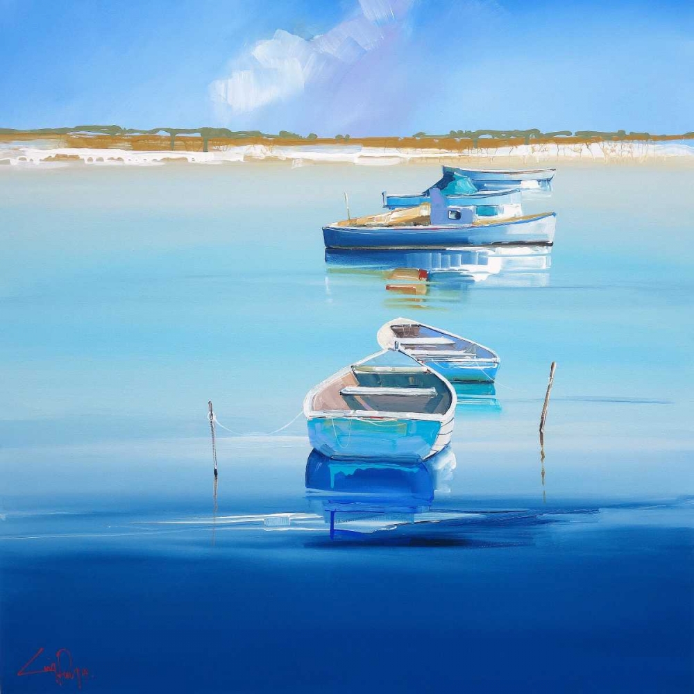 River Moorings art print by Craig Trewin Penny for $57.95 CAD