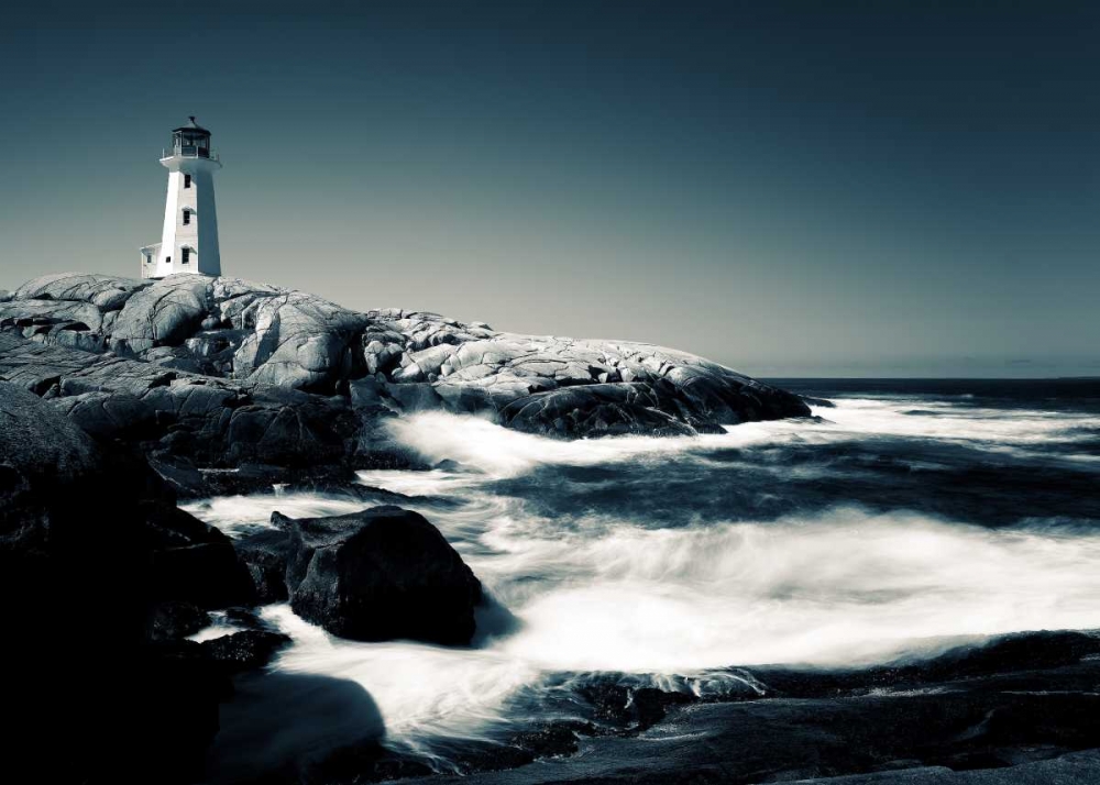 Lighthouse, Peggys Cove art print by David W. Pollard for $57.95 CAD