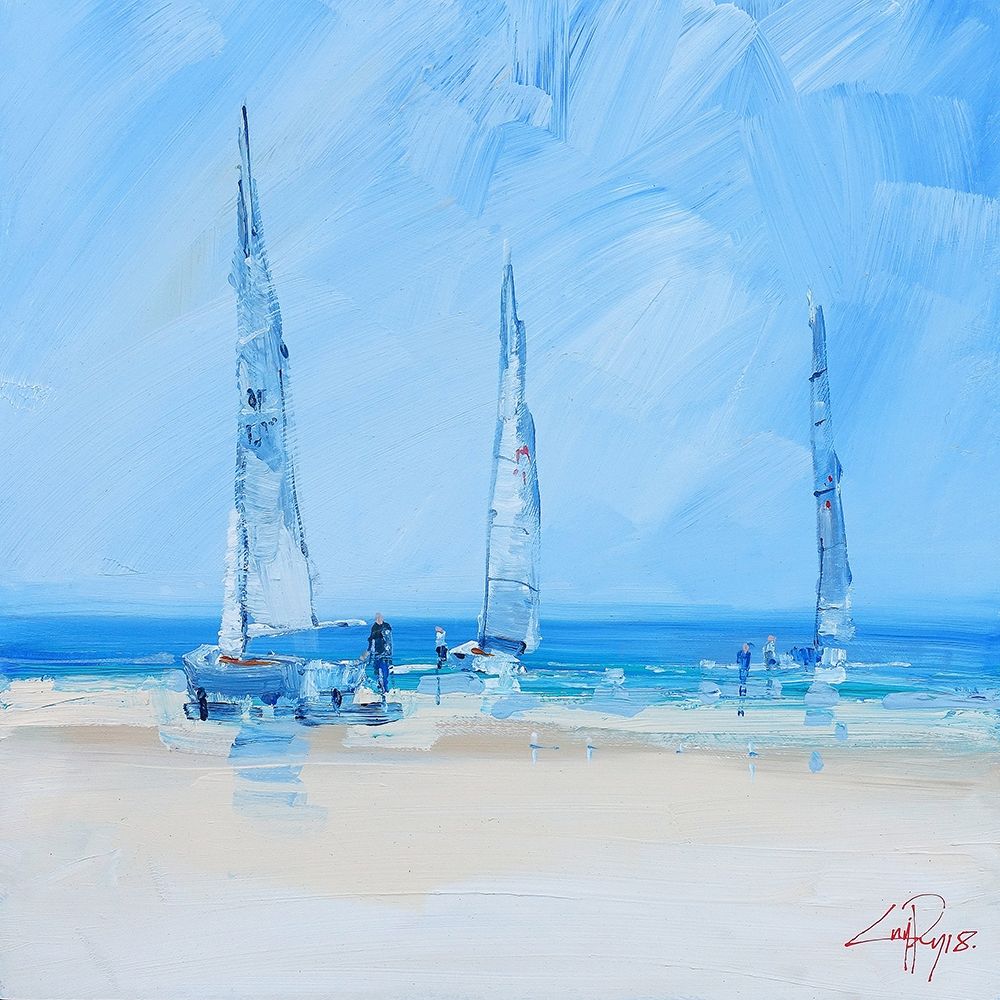 Aspendale Sails 2 art print by Craig Trewin Penny for $57.95 CAD