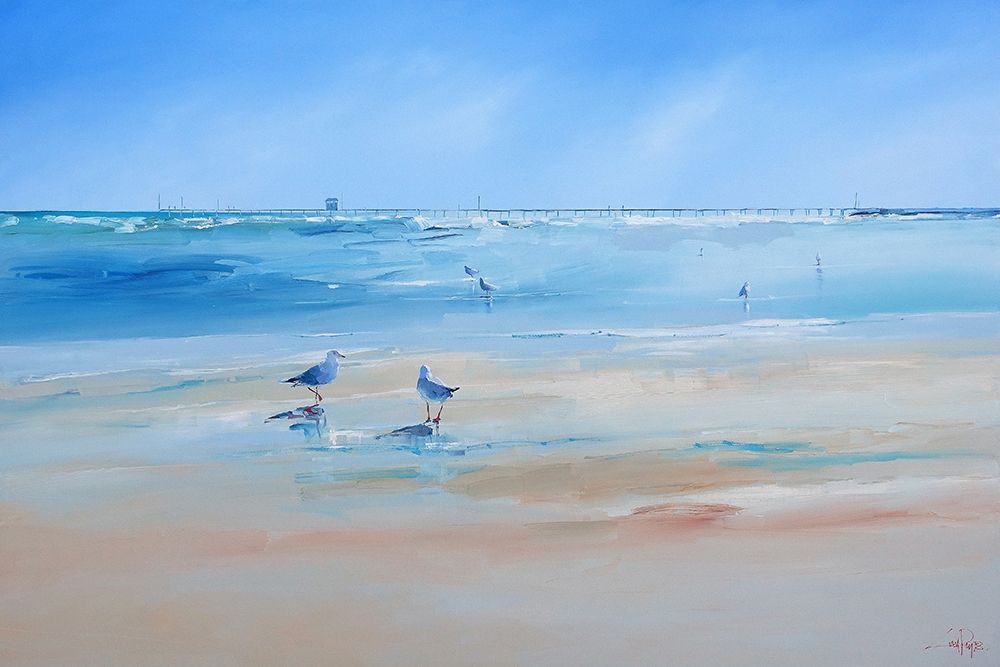 Late Gulls art print by Craig Trewin Penny for $57.95 CAD