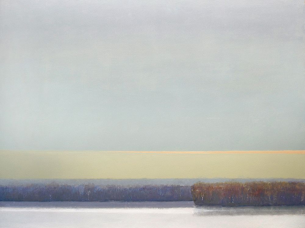 Winter Afternoon White Rock No. 2 art print by Cap Pannell for $57.95 CAD