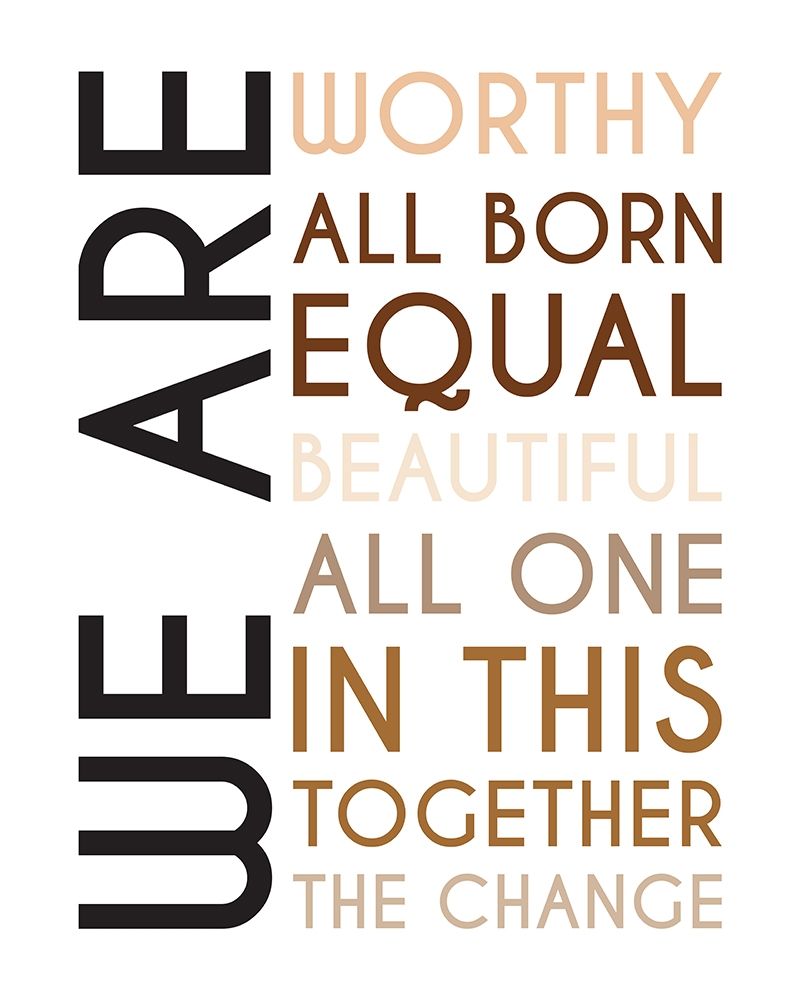 All Born Equal art print by Tenisha Proctor for $57.95 CAD