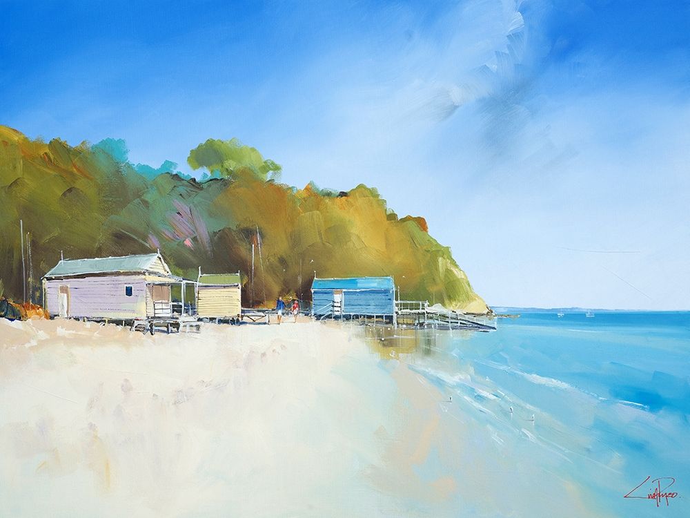 Walk on Shelly Beach art print by Craig Trewin Penny for $57.95 CAD