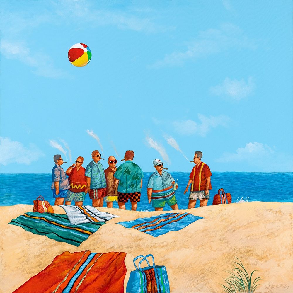 Power Beach art print by Michael Paraskevas for $57.95 CAD