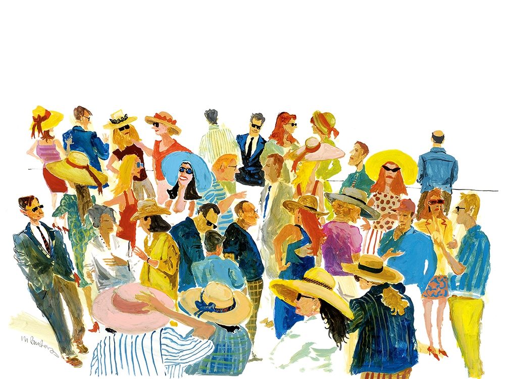 Summer Drinks art print by Michael Paraskevas for $57.95 CAD