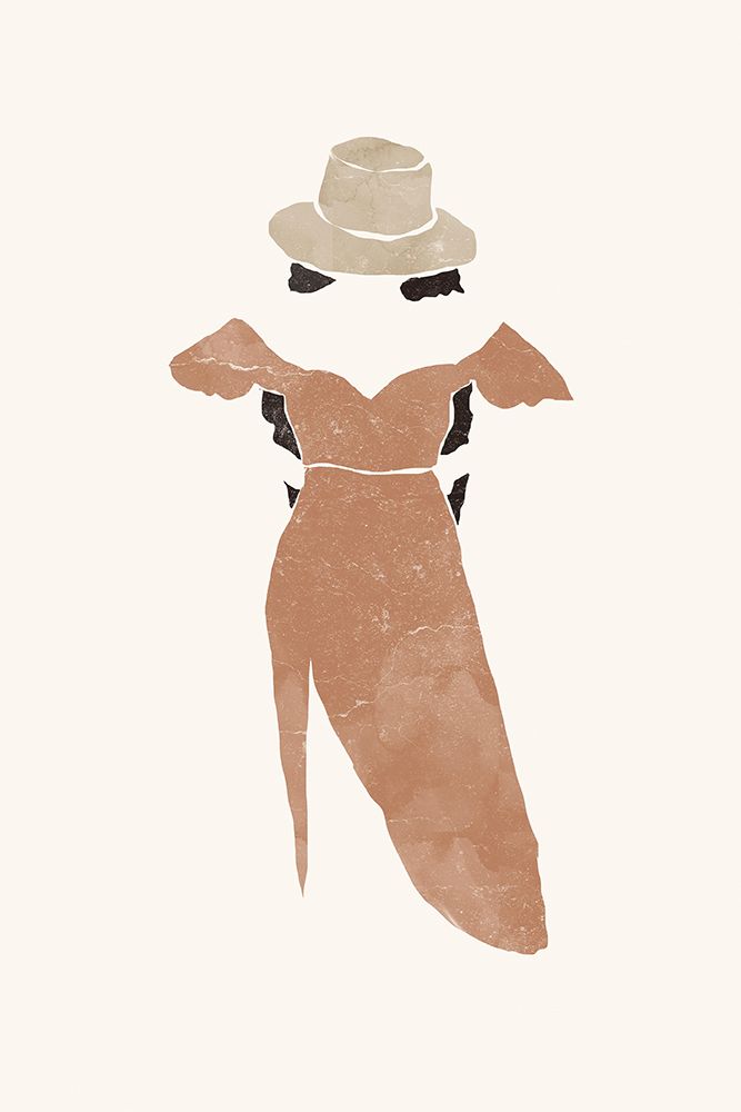 Sienna Summer No. 1 art print by Yuyu Pont for $57.95 CAD