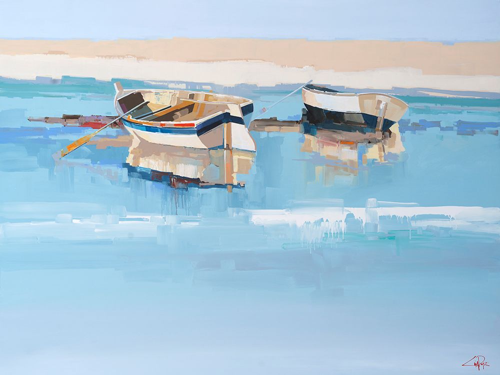 Moorings at Low Tide, Aspendale art print by Craig Trewin Penny for $57.95 CAD