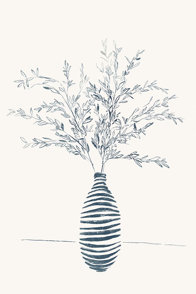 Blue Branches 2 art print by Yuyu Pont for $57.95 CAD