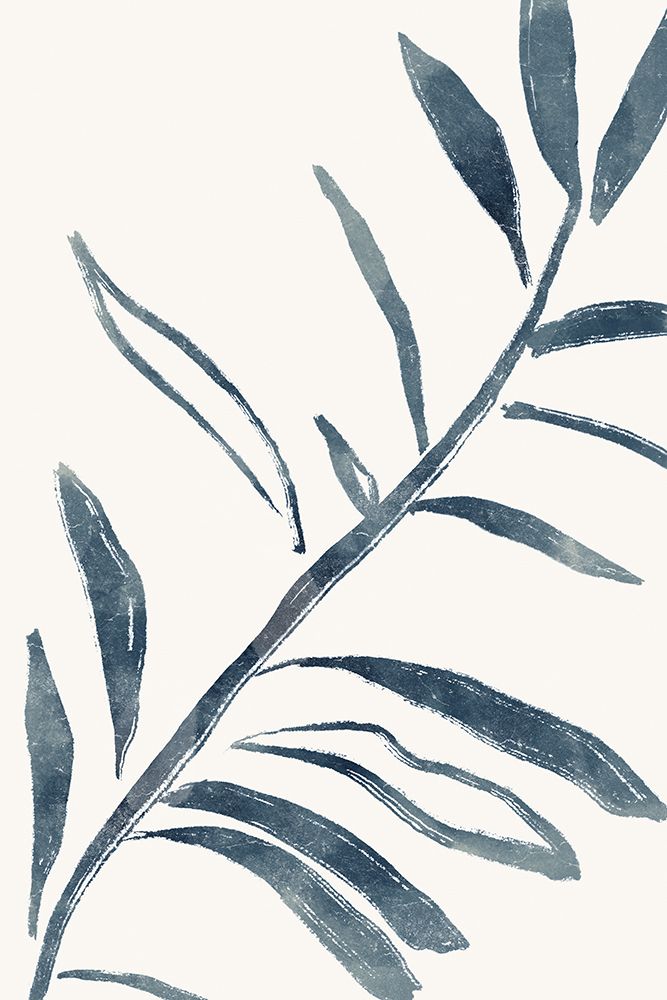 Blue Plant 1 art print by Yuyu Pont for $57.95 CAD