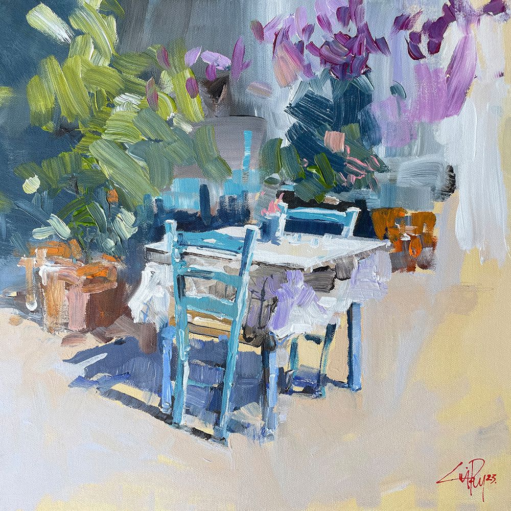Patmos Taverna, Greece art print by Craig Trewin Penny for $57.95 CAD