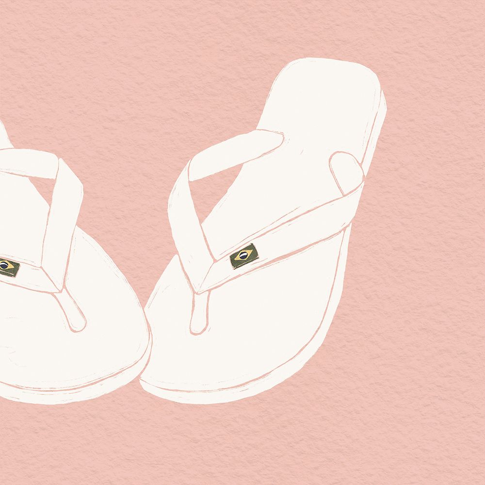 Chinelos art print by Yuyu Pont for $57.95 CAD