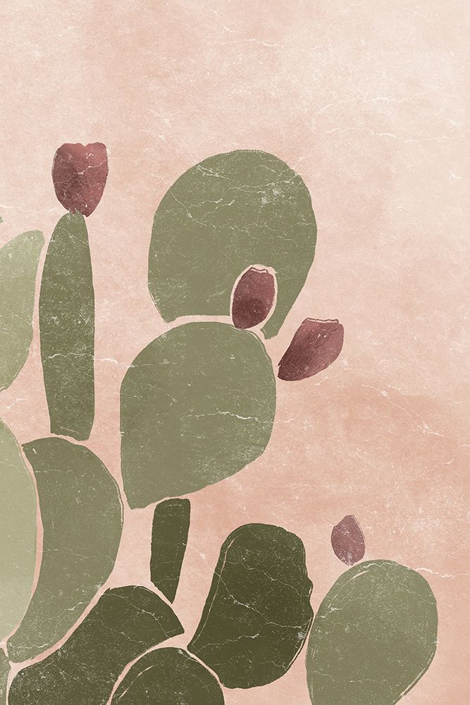 Desert Cactus II art print by Yuyu Pont for $57.95 CAD