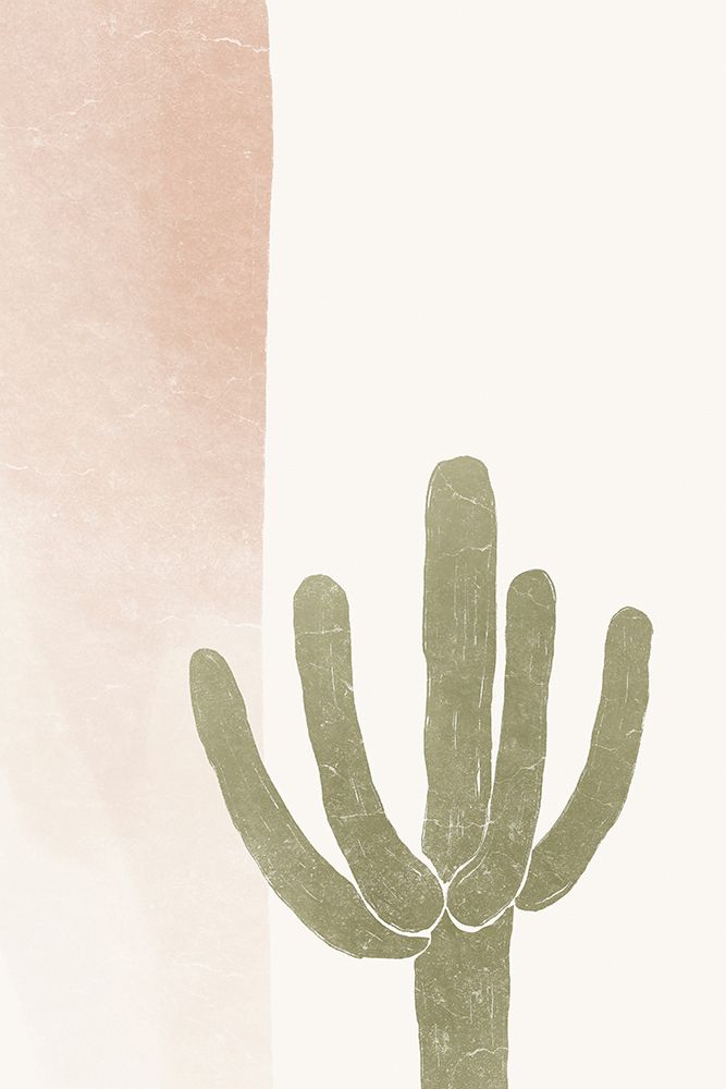 Desert Saguaro II art print by Yuyu Pont for $57.95 CAD