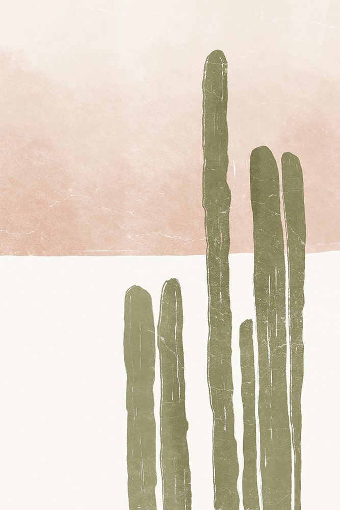 Desert Saguaro III art print by Yuyu Pont for $57.95 CAD