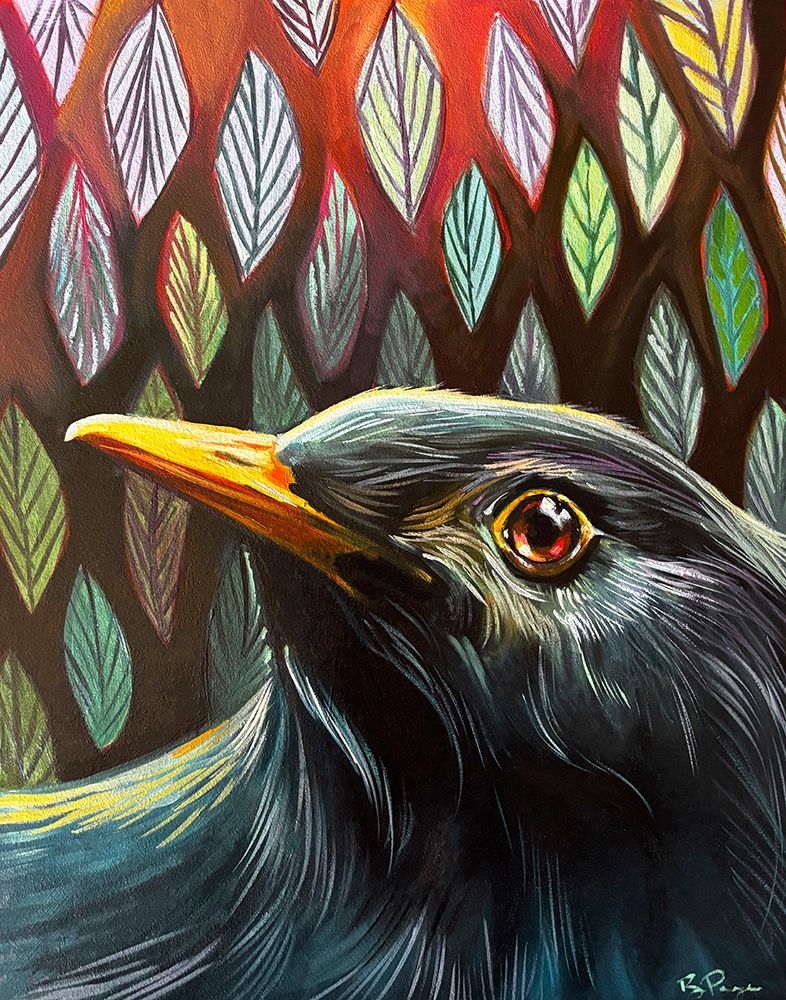 Blackbird art print by Brook Page for $57.95 CAD