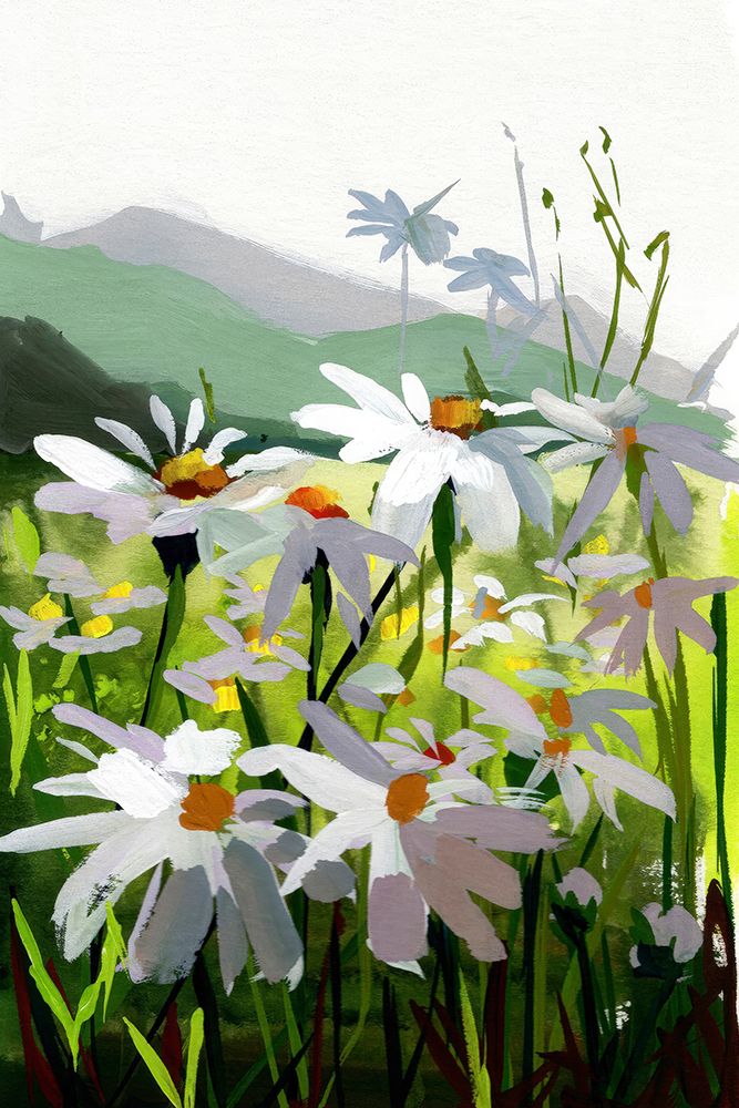 Daisies 1 art print by Brook Page for $57.95 CAD