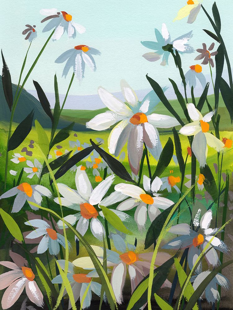 Daisies 3 art print by Brook Page for $57.95 CAD
