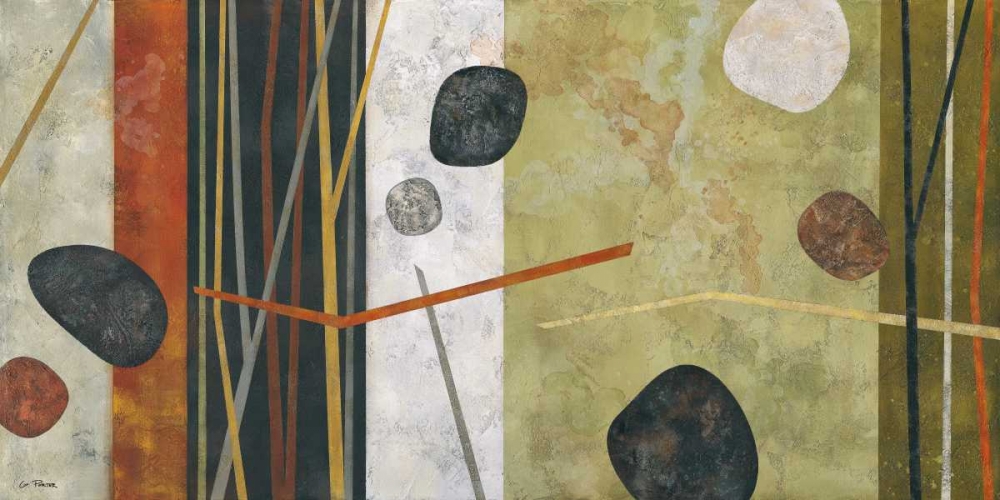 Sticks and Stones III art print by Glenys Porter for $57.95 CAD