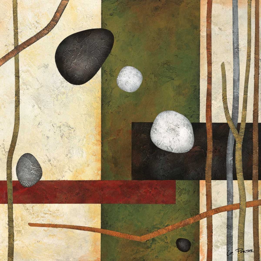 Sticks and Stones VIII art print by Glenys Porter for $57.95 CAD