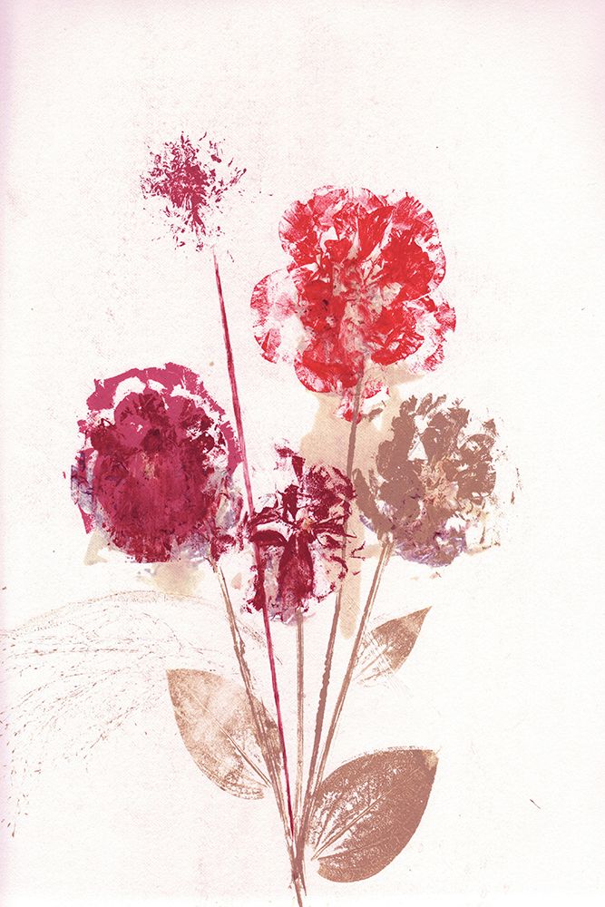 Bouquet 1 Red art print by Pernille Folcarelli for $57.95 CAD
