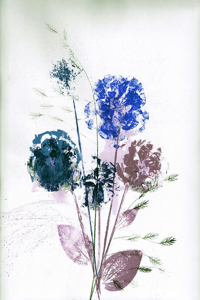 Bouquet Blue art print by Pernille Folcarelli for $57.95 CAD