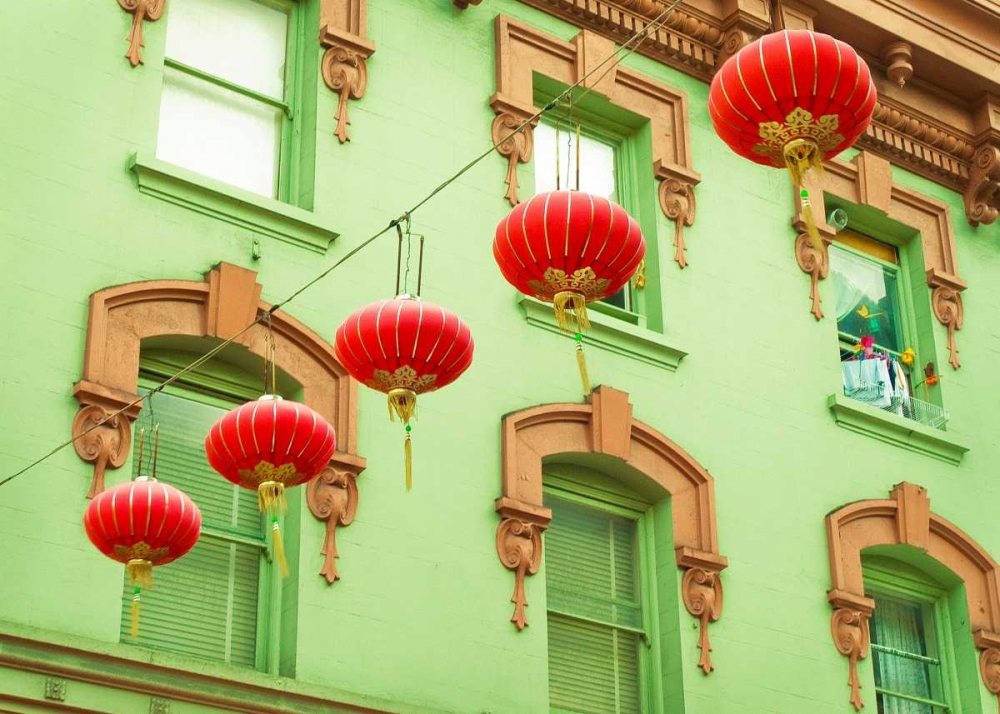 Lanterns In The Wind art print by Sonja Quintero for $57.95 CAD