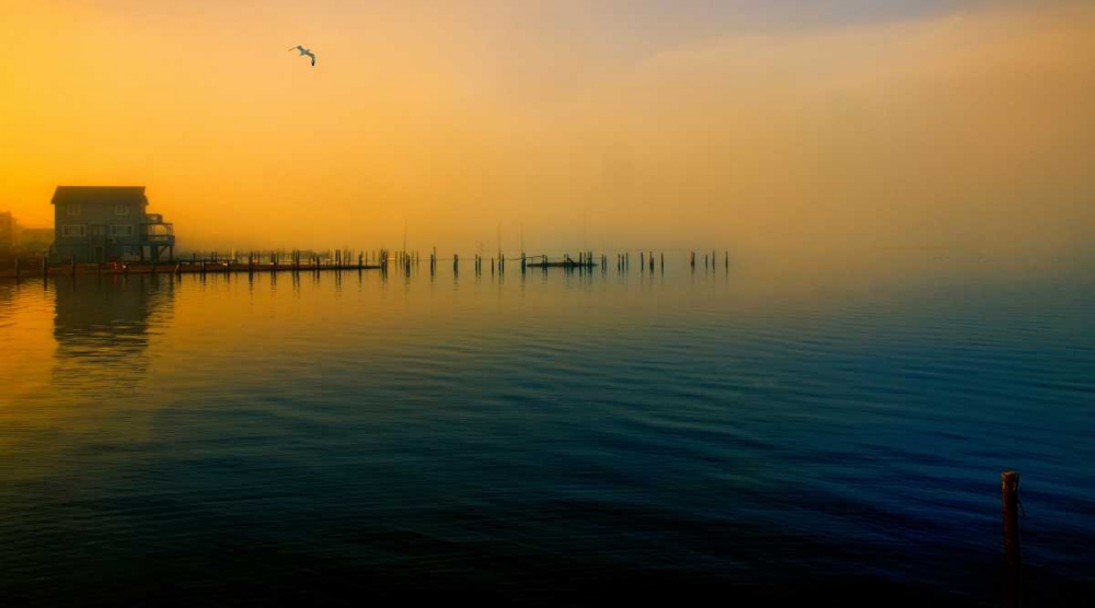 Morning Comes on The Bay art print by John Rivera for $57.95 CAD