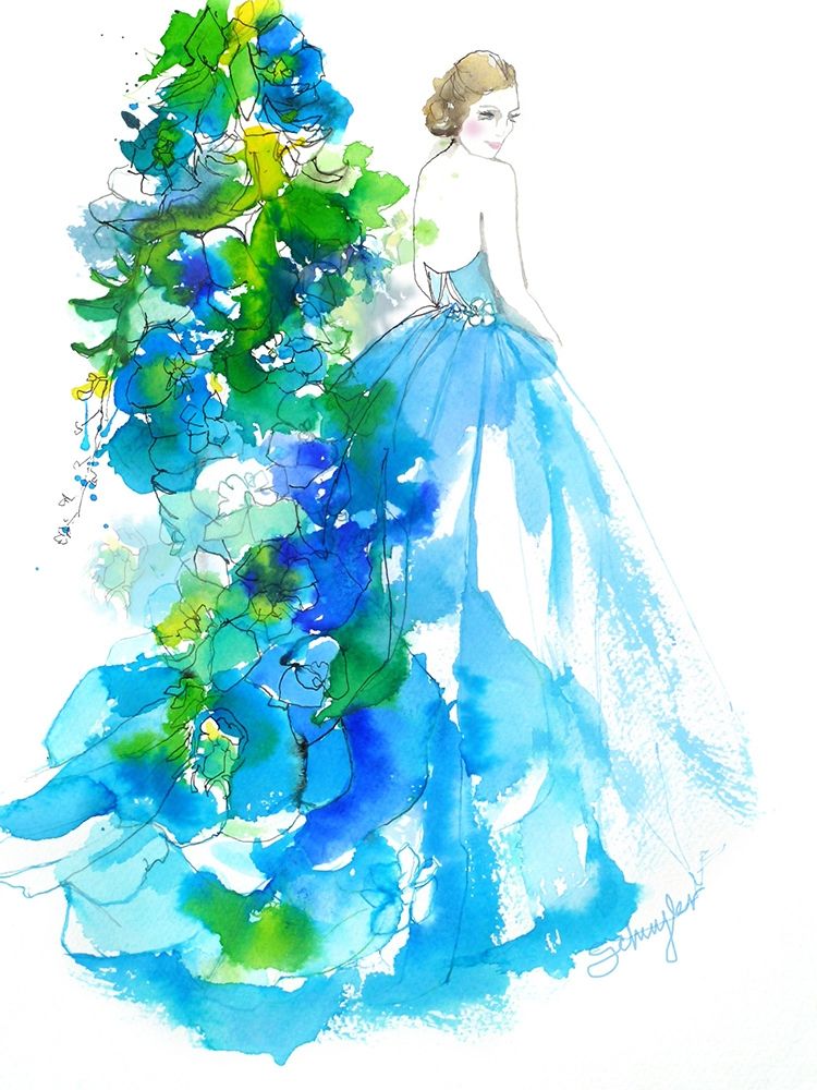 Delphinium art print by Schuyler Rideout for $57.95 CAD