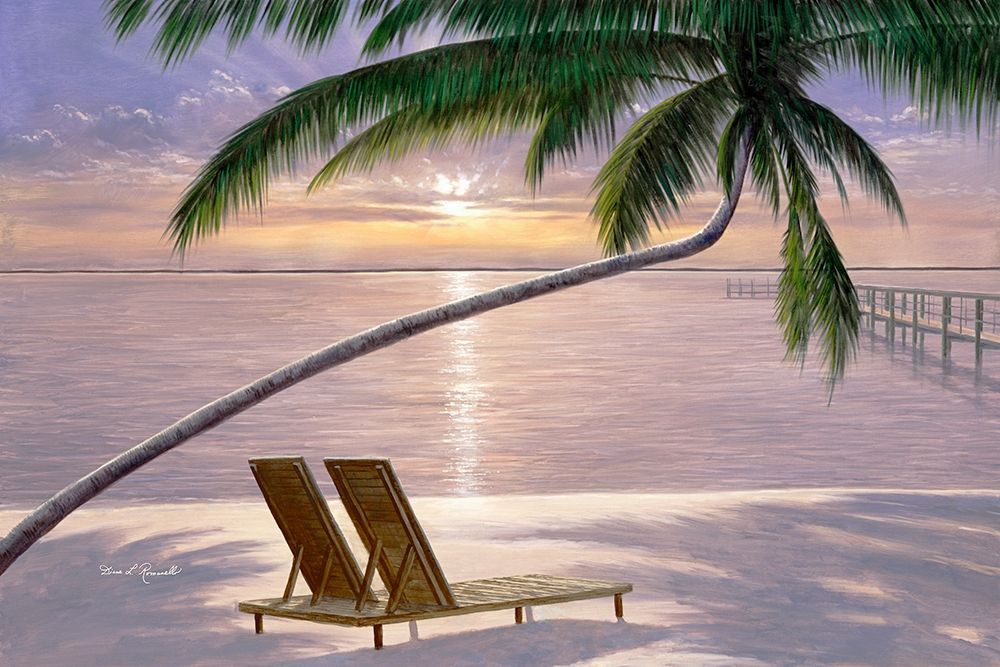 Chaise for Two art print by Diane Romanello for $57.95 CAD