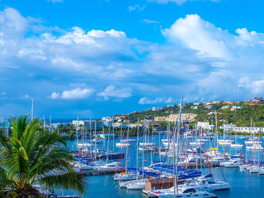 Oyster Pond Bay, St. Maarten art print by Jack Reed for $57.95 CAD
