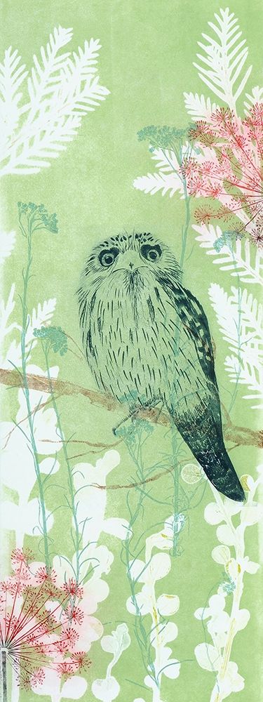 The Tranquil Tawny Frog Mouth art print by Trudy Rice for $57.95 CAD