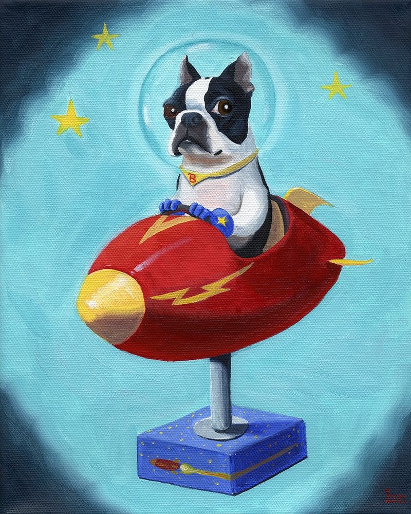 Boston Rocket art print by Brian Rubenacker for $57.95 CAD