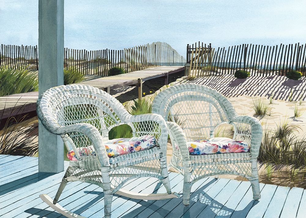 Summer Wicker art print by Linda Roberts for $57.95 CAD