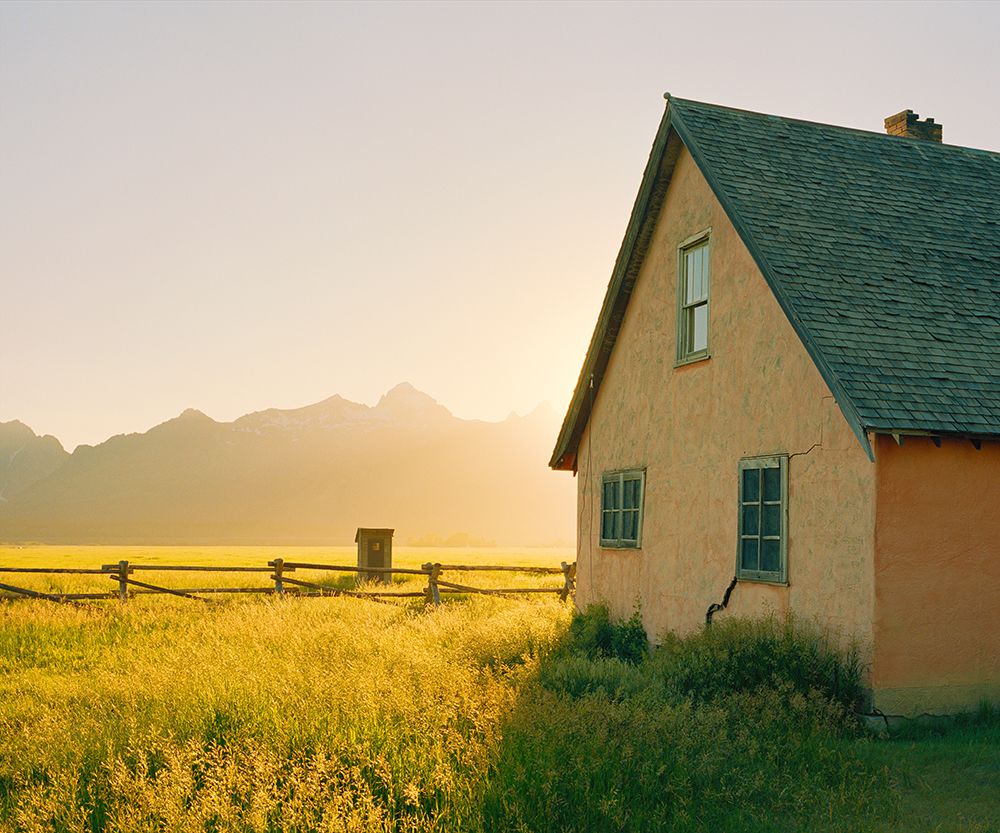Golden Tetons art print by Sol Rapson for $57.95 CAD