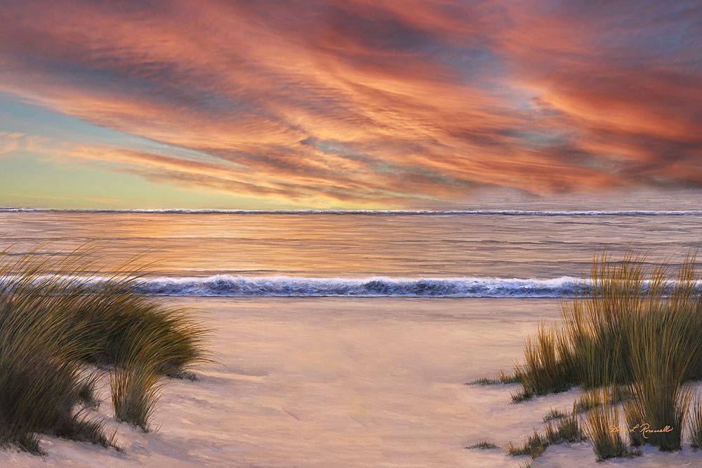 Beach Solitude art print by Diane Romanello for $57.95 CAD