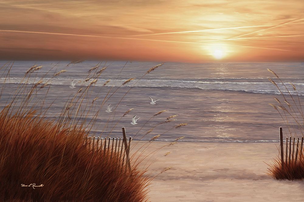 Beach Glory art print by Diane Romanello for $57.95 CAD