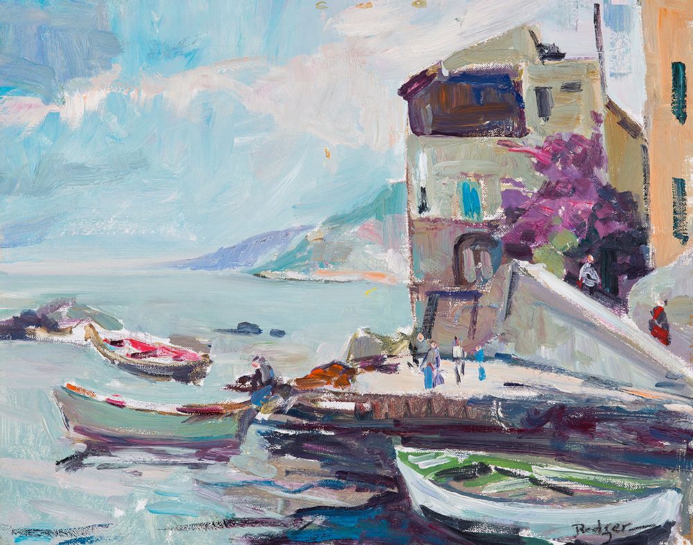 Italian Village art print by Richard A. Rodgers for $57.95 CAD
